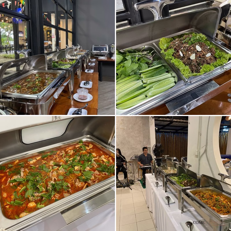 บุฟเฟ่ต์จัดเลี้ยง ขอนแก่น แพ็คเกจคัมม่วน คัมออน